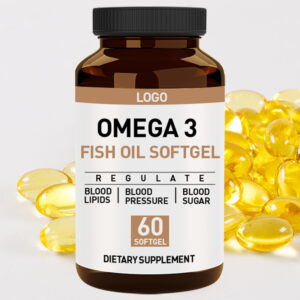 Non-public Label OEM Chewable Softgels with Omega-3 Fish Oil for Coronary heart Well being