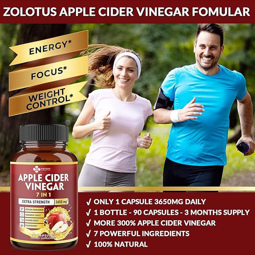 Recent Ginger and Turmeric Oil Slimming Capsules with Apple Cider Vinegar - Dietary Complement for Weight Loss and Well being