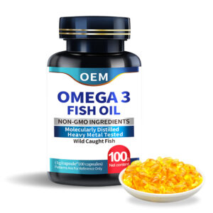 High-Promoting OEM Dietary Complement: High quality Omega 3 Fish Oil Softgels from Trusted Producer